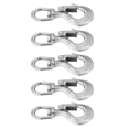 thumbnail image 2 of 5pcs Stainless Steel Eye Slip Hook with Safety Latch Lifting Hoisting Chain Hooks, 2 of 5