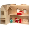 thumbnail image 4 of Melissa & Doug Fold & Go Dollhouse, 4 of 6