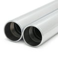 thumbnail image 4 of Chrome 41mm Fork Tubes for Harley Softail Fat Boy FLSTF Heritage Classic FLSTC 00-17, 4 of 5