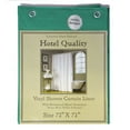 thumbnail image 1 of Evergreen Shower Curtain Liner;  Hotel Weight 8 Gauge, Metal Grommets, 72"x72", 1 of 1