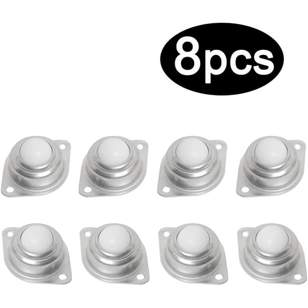 8 Uds ruedas de bolas de transferencia ruedas universales para muebles bolas de nailon ruedas para dispositivo de transferencia o transporte