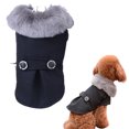 thumbnail image 1 of Ropa para perros Bikintosh de color liso para otoño e invierno, abrigo para perros, chaqueta cálida para perros 1742, 1 of 5