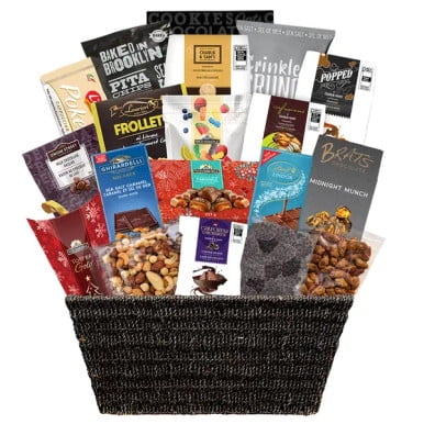 Panier-cadeau de Friandises Chef-D'œuvre / Boîte à Collations Gourmet pour Fêtes et Cadeaux