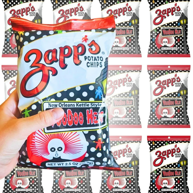 Zapp's Voodoo Heat New Orleans Kettle Style Potato Chips, Gluten