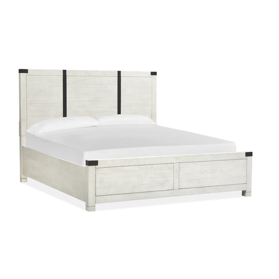 Magnussen Home Chesters Mill Alabaster California King Panel Bed