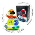 thumbnail image 4 of EazyTech DJ Toy Car with Dynamic Lighting and Music, Auto-Direction Change & Dance Moves 360° Rotation ABS Vehicle for Kids, Indoor Party Entertainment Gift for Ages 3-8, 4 of 8