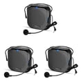 thumbnail image 1 of 3X Portable Voice Amplifier, Booster with Microphone Loudspeaker Personal PA System, 1 of 8