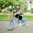 thumbnail image 3 of Gymax Vélo pour Enfants Rétro 14 Pieds' avec Guidon et Selle Réglables en Hauteur Bleu, 3 of 10