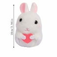 thumbnail image 3 of Cute Bunny Plush Toy Stuffed Animal For Teenager And , Heart-Shaped Gift For Girlfriend, Plush Toy For Home Decor And Collectible, Soft Plush Toy With Adorable Design,, 3 of 6