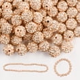 thumbnail image 1 of Perlas de arcilla con diamantes de imitación de 10 mm, 200 unidades, para manualidades, KESOCORAY, 1 of 6