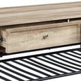 thumbnail image 3 of Coffee Table With Composite Wood Top Luminous Oak & Sandy Gray Decoration, 3 of 3