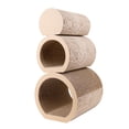 thumbnail image 2 of 3x Chat Chat Griffoir Tunnel Grind Griffes Durable Conseil de Recyclage Chat Gratter Pad, 2 of 8
