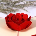 thumbnail image 1 of unbranded Tarjetas 3D De Papel Rojo Para Expresar En Cumpleaños San Valentín Y Hechas A Mano, 1 of 7