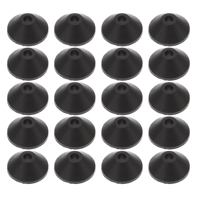 SHISUYAN 25Pcs Toilet Bolt Rubber Washers Small Sealing Rubber Washers for Toilet Tank Bowl Repair Toilet Seat Sealing Washers Replacement Toilet Seat Bolt Gaskets