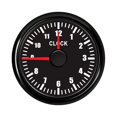 thumbnail image 4 of Jauges d'Horloge Étanches pour Voiture Bateau Instrument Compteur d'Heures 0-12 Heures Montre avec Rétroéclairage Rouge, Facile à Calibrer, 4 of 7