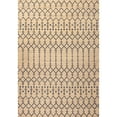 thumbnail image 4 of JONATHAN Y SANTA MONICA 8 x 10 Area Rug, Ourika Moroccan Geometric Textured Weave - Beige/Navy, SMB108H-8, 4 of 8