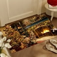 thumbnail image 4 of HongHeng Christmas Clearance Under $5.00Christmas Door Mat Holiday Decoration Floor Mat Living Room Bathroom Non-slip Mat Foot Mat Shoe Cabinet Carpet Christmas Holiday Decorations, 4 of 6