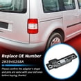 thumbnail image 3 of Soporte del Portalámparas de Luz Trasera Derecha para Volkswagen Caddy 2004-2014, Placa de Circuito de Luz Trasera, Soporte de Bombilla para VW Caddy, Reemplazo 2K5945258A, 3 of 7