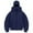 ZC-Navy, variant on yocbz Unise Women Hoodie with Built in Mask, Loose Masked Double Hat Zipper Sweatshirt White,Size for M