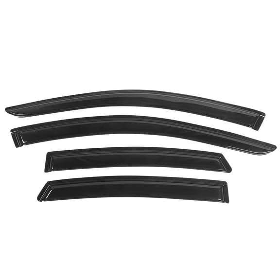 Ikon Motorsports Compatible with 13-18 Nissan Altima 4Dr Acrylic Window Visors Deflector