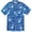 Navy, variant on Men's Lilo & Stitch Tropical Alien Pose  Button Down Shirt