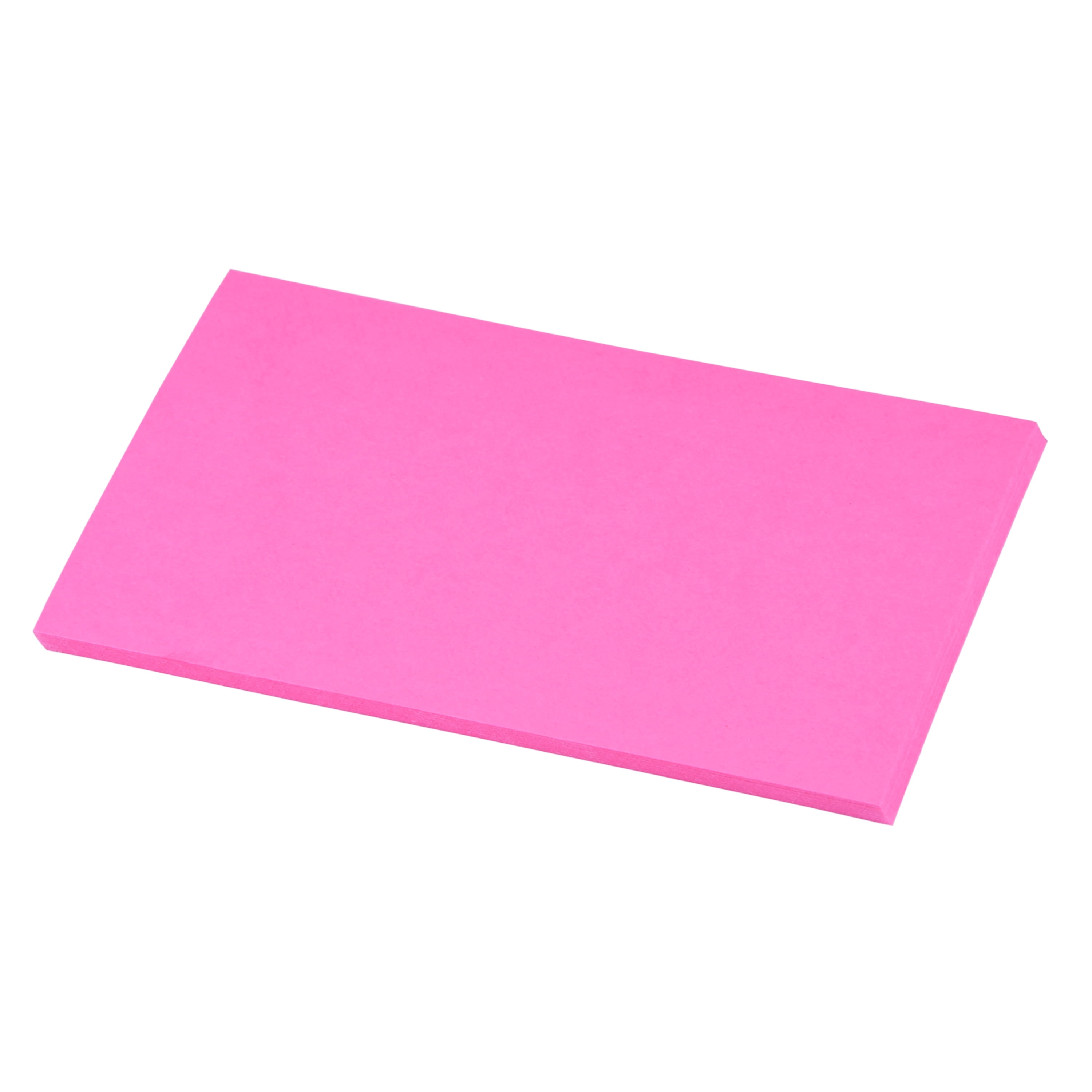 Pen+Gear Blank Index Cards, Pastel Colors, 100 Count, 3" x 5"