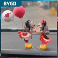 thumbnail image 1 of Portable Car Ornament Auto Rearview Mirror Pendant Cute Cartoons Universal Anime Couples For Car Auto Internal Decoration Resin03United States He Qiyong unisex, 1 of 1