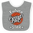thumbnail image 3 of Inktastic Future Basketball Star Boys or Girls Baby Bib, 3 of 4