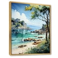 thumbnail image 2 of Designart "Coastal Breeze Thai Tree" Nautical & Beach Floater Framed Canvas Wall Art, 2 of 7