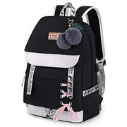 Autolock Backpack for Girls Kids Schoolbag Children Bookbag Women Casual Daypack