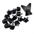 thumbnail image 1 of 12 Piezas Clavos para Botas de Fútbol Tacos para Botas de Fútbol Profesionales Pernos de Repuesto M5 con Llave Clavos para Zapatos de Pista 7 mm, 1 of 5