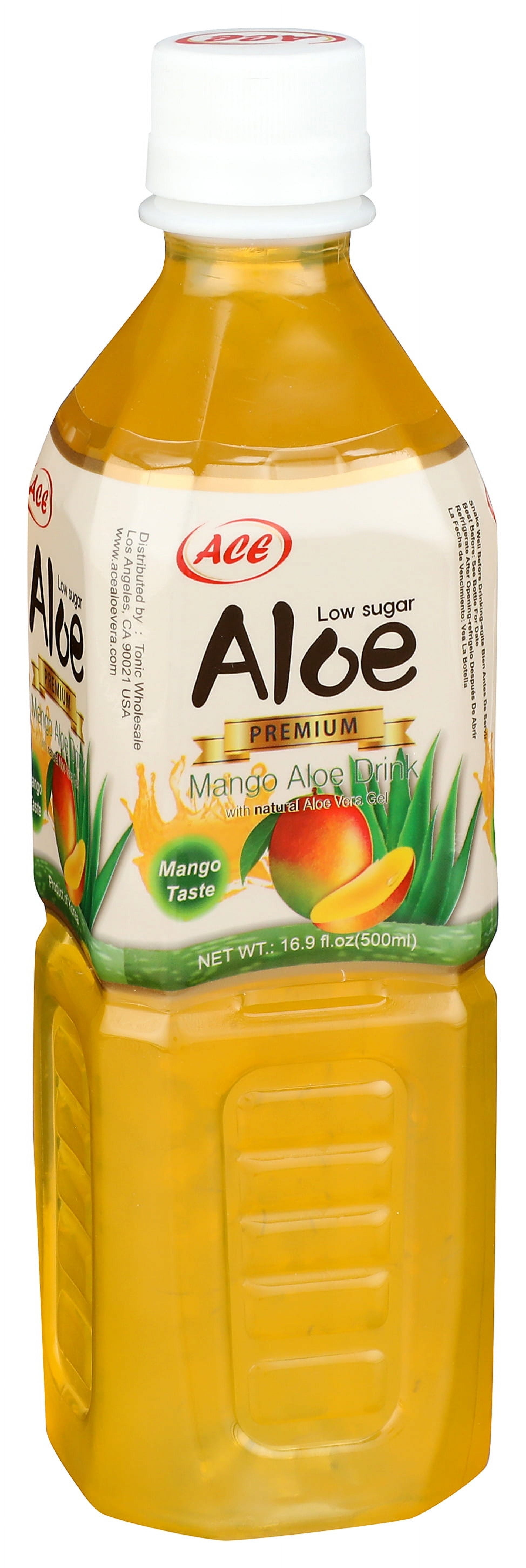 Ace Aloe Juice Mango Flavor, 16.90 Fl oz.