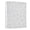 Bunnies Flowers Bow Striped, variant on Haosy Hardcover 3 Ring Binder 1.5 Inch Ring Decorative Binder Organizer for Home School Office, Cherry Hearts Bows on Cream