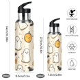 thumbnail image 2 of Yayeee 20oz Insulated Water Bottle Double Wall Stainless Steel with Flip Straw Lid, Halloween Cute Ghosts, 2 of 7