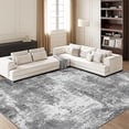 thumbnail image 2 of BERTHMEER 5'x7' Area Rugs Abstract for Living Room,Bedroom Dining Room Rugs,Non-Slip Machine Washable Area Rugs,Gray, 2 of 8