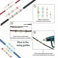 thumbnail image 3 of Surtido de conectores de soldadura, conectores termorretráctiles, conectores a tope, juego de conectores de cable, 20-1000, 3 of 5