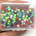 thumbnail image 2 of Beisidaer 100Pcs/Box Rig Safe Spare Pins Carp Fishing Rigs Box Line Winder Pin Round Head, 2 of 8