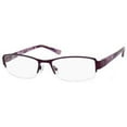 thumbnail image 2 of Emozioni 4354 0DW4 00 Women's Plum Metal Half Rim Frame Eyeglasses, 2 of 2