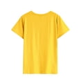 thumbnail image 3 of TWZH Women Single Taken Complicated Entanglement Print Short Sleeve T-Shirt, 3 of 5