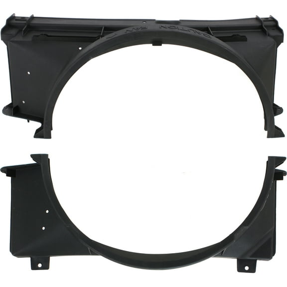Garage-Pro Fan Shroud Set For 1988-1998 Chevrolet C1500 Upper, Lower 28-inch Wide Radiator