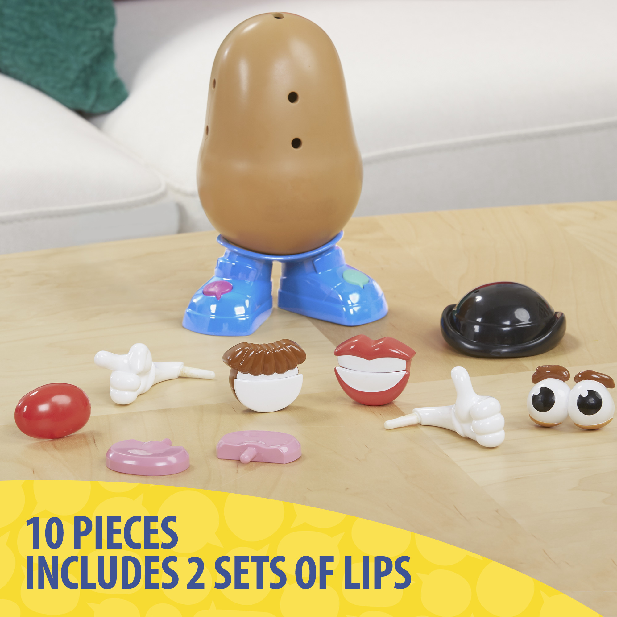 Mr. Potato Head Movin' Lips Electronic Interactive Talking Toy - image 4 of 14