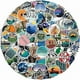 thumbnail image 1 of 107 pcs Stickers, Outdoor Adventure Stickers, Aesthetic Stickers, sticker set., 1 of 5