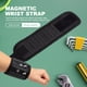 thumbnail image 5 of Bolsa de herramientas magnética portátil Ehuebsd cómoda Para piezas de hardware cinco nudos negros, 5 of 9