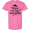 thumbnail image 3 of Inktastic Christmas Nice Until Proven Naughty T-Shirt, 3 of 5