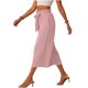 thumbnail image 3 of Pantalones Sueltos para Mujeres de Verano Pata Recta de Color Sólido con Bolsillos Y Cintura Elástica para Pantalones Casuales para Mujeres de Verano, 3 of 6