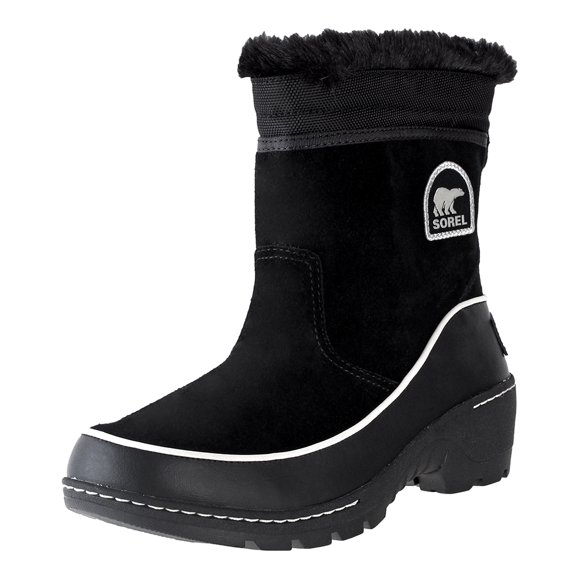 Sorel Women's Tivoli III Pull-On Boot Black, Light Bisque 5.5 B(M) US