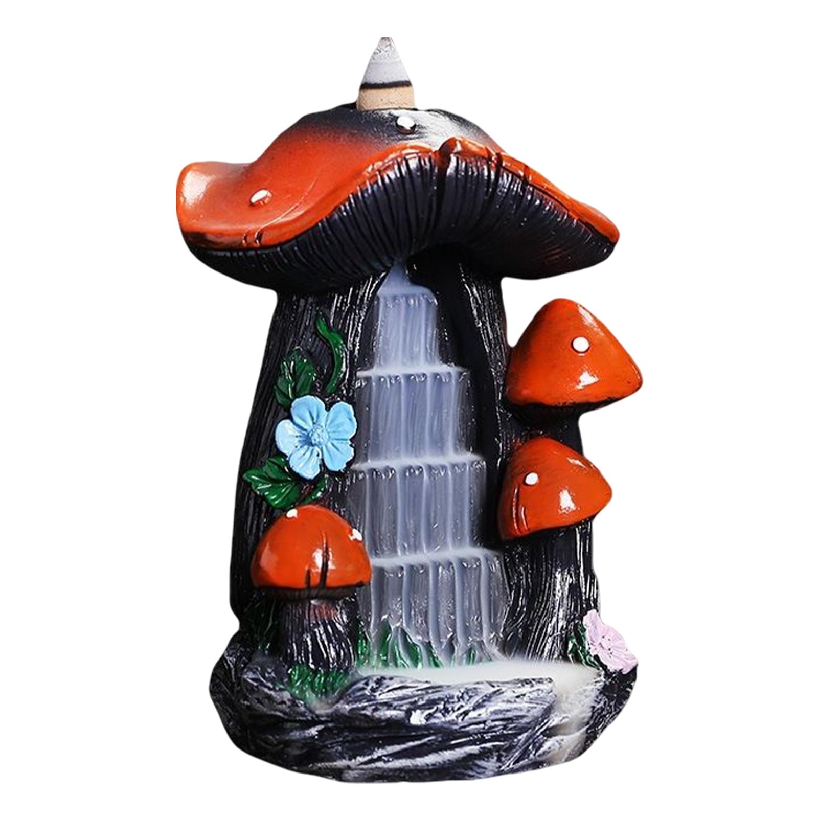 Waterfall Holder Home Decor Burner Stand Statue Backflow - image 1 of 6