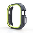 thumbnail image 3 of Compatible for Apple Watch Case 49mm Series Ultra 2 / Ultra, Shockproof Ultra-Thin Hard PC Rugged Case All-Around Edge Protective Cover Frame Bumper Lightweight for iWatch Accessories, Yellow, 3 of 8