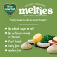thumbnail image 3 of Fondants biologiques Melties™ légumes verts fruités et crème de noix de coco pour bébé de Baby Gourmet®, 8 mois+, 3 of 5