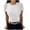 White tops 2024 summer, variant on Wycnly Summer Tops for Women Blouses for Women Dressy Casual Going out Slim Fit Soft Knitted Ribbed Tee Casual Solid Tee Tops Girls Crewneck Short Sleeve Tunic Top